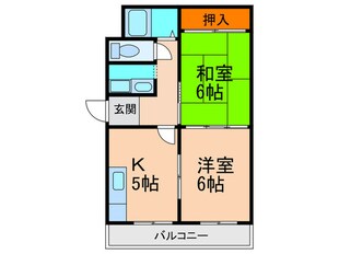 ヴィラ庄内の物件間取画像